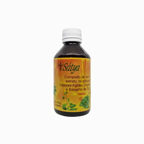 Composto de Mel, Própolis, Agrião, Guaco e Bálsamo de Tolú - 210ml (Atacado)